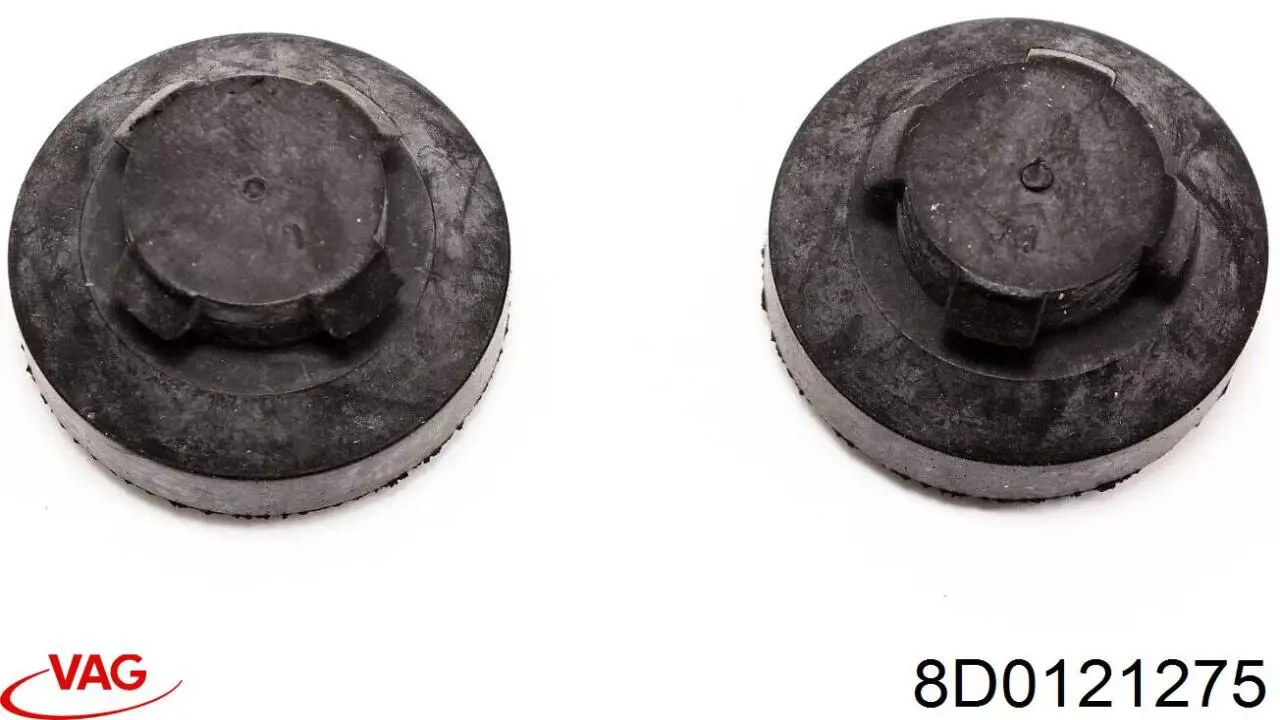 Compre 8D0121275 VAG Consola (coxim de fixação) inferior do radiador