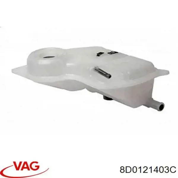 8D0121403C VAG Tanque de expansão do sistema de esfriamento