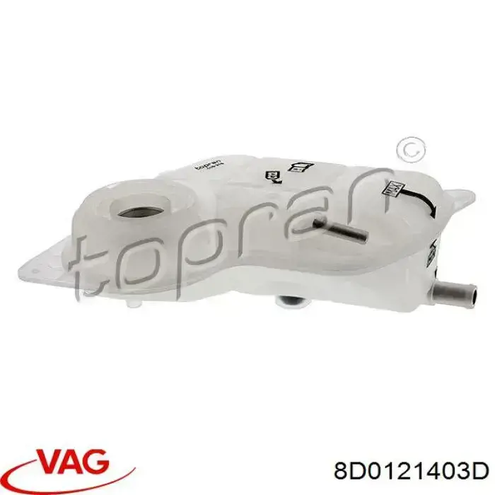 Compre 8D0121403D VAG Tanque de expansão do sistema de esfriamento
