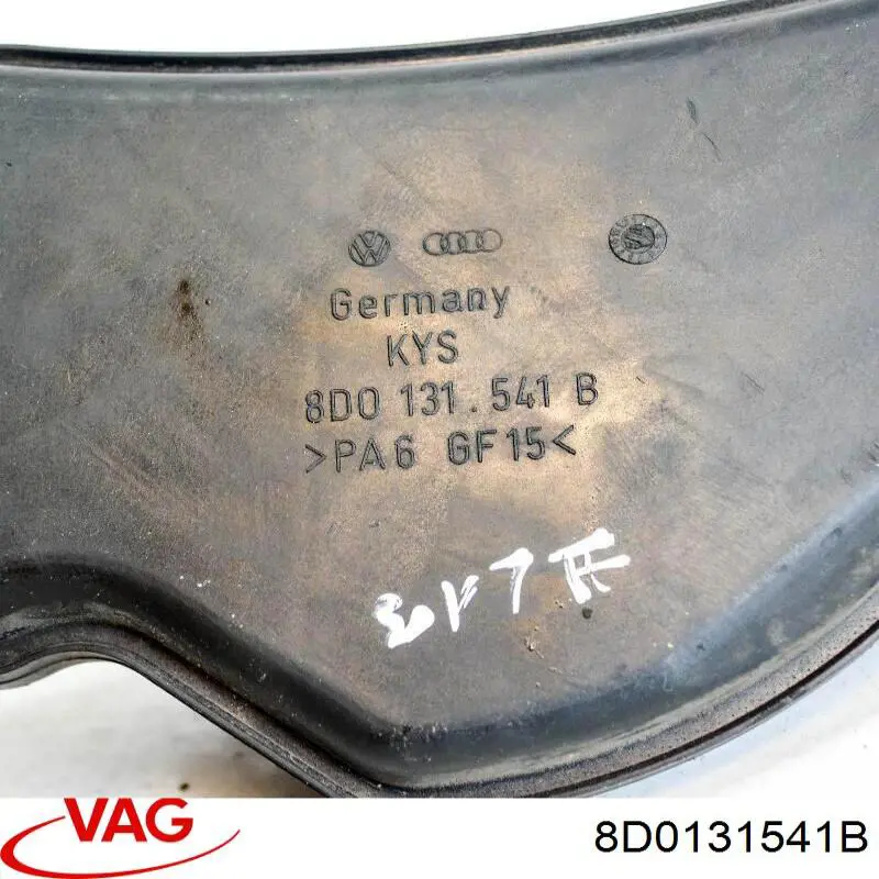 Compre 8D0131541B VAG Tanque do sistema de vácuo de motor (amortecedor)
