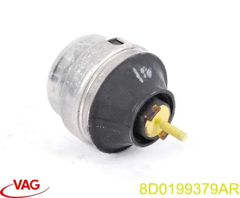 Coxim (suporte) esquerdo de motor VAG 8D0199379AR preço, a partir de 30,40 USD