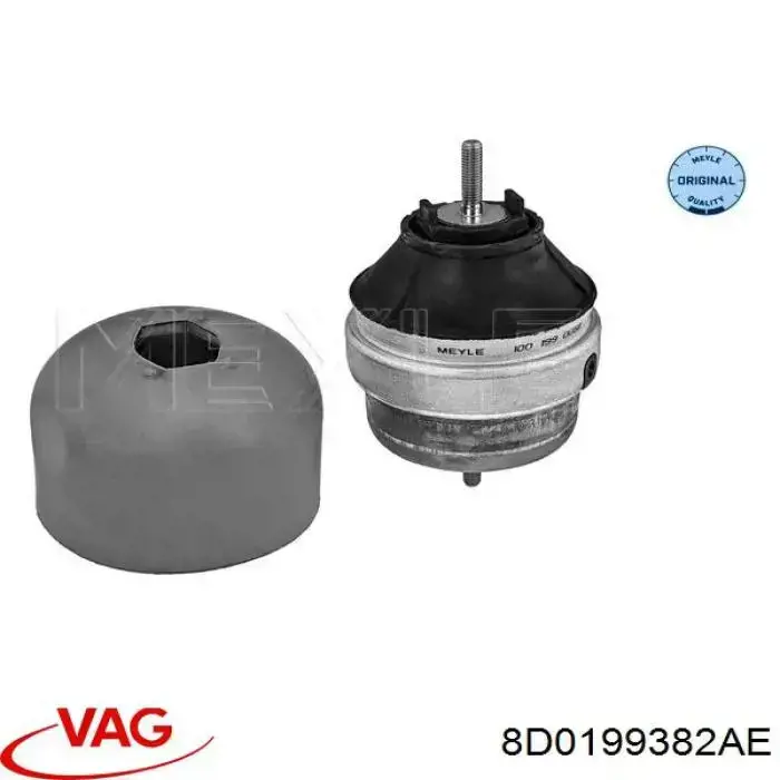 Coxim (suporte) direito de motor VAG 8D0199382AE preço, a partir de 53,23 USD