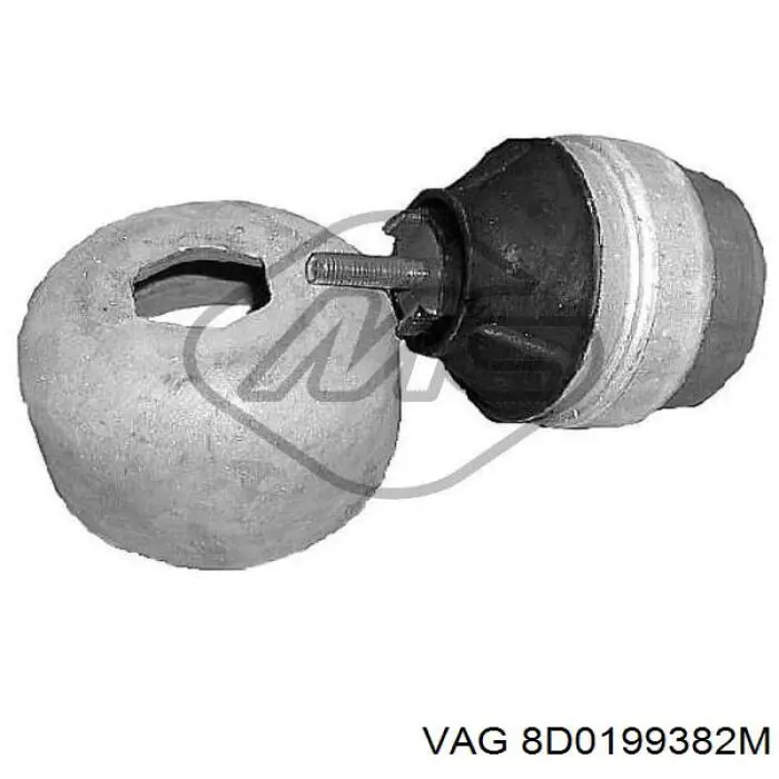 Compre 8D0199382M VAG Coxim (suporte) direito de motor