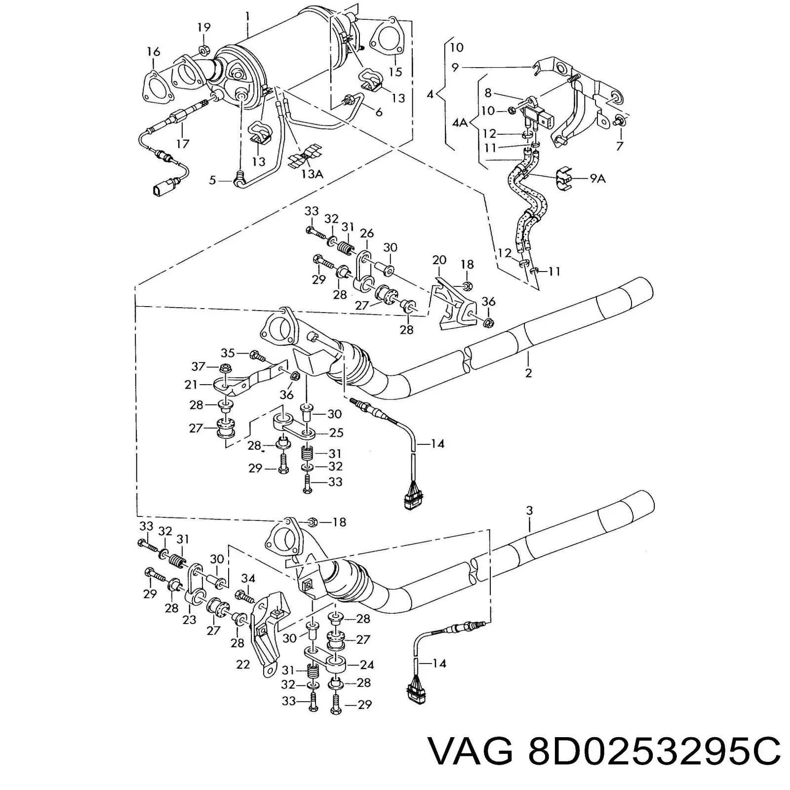 8D0253295 VAG 