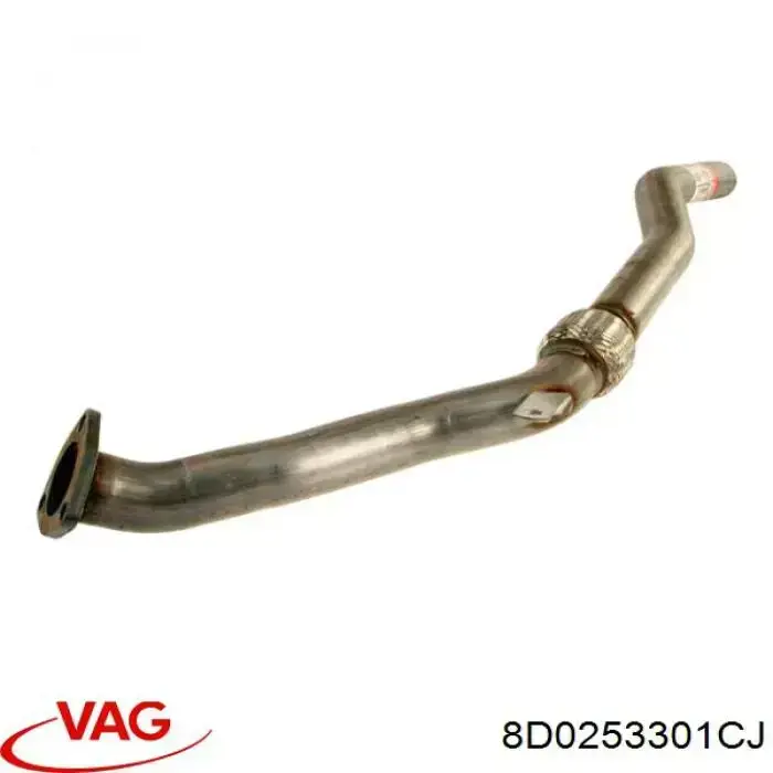Compre 8D0253301CJ VAG Silenciador, parte central
