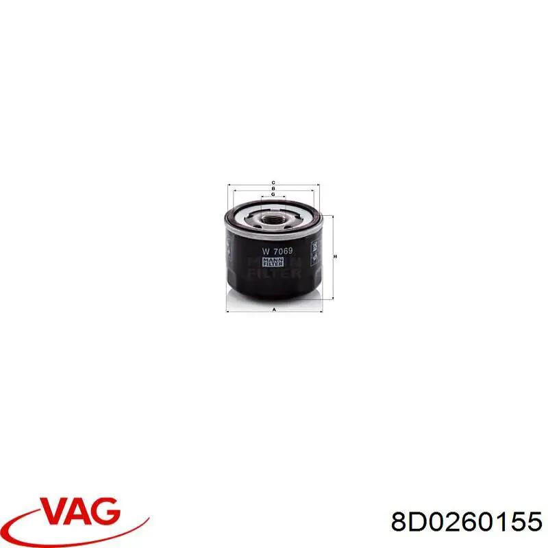 8D0260155 VAG 