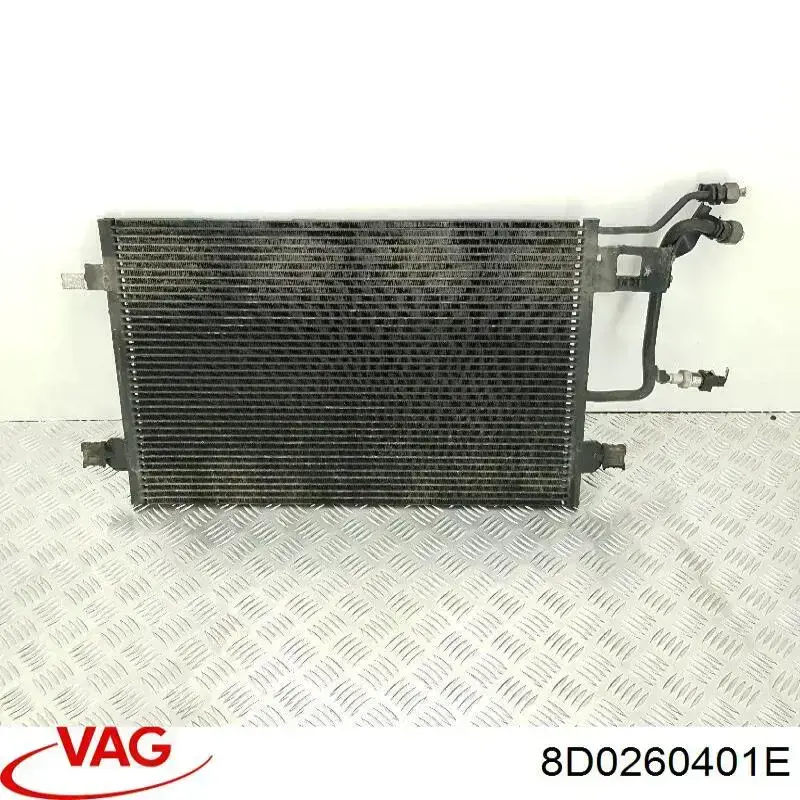 8D0260401E VAG Radiador de aparelho de ar condicionado