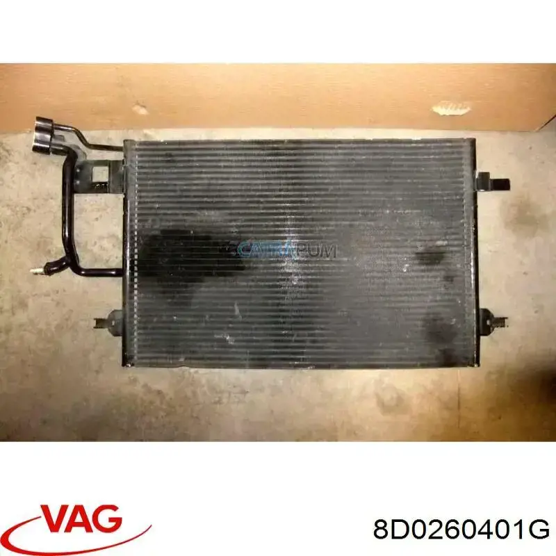 8D0260401G VAG Radiador de aparelho de ar condicionado