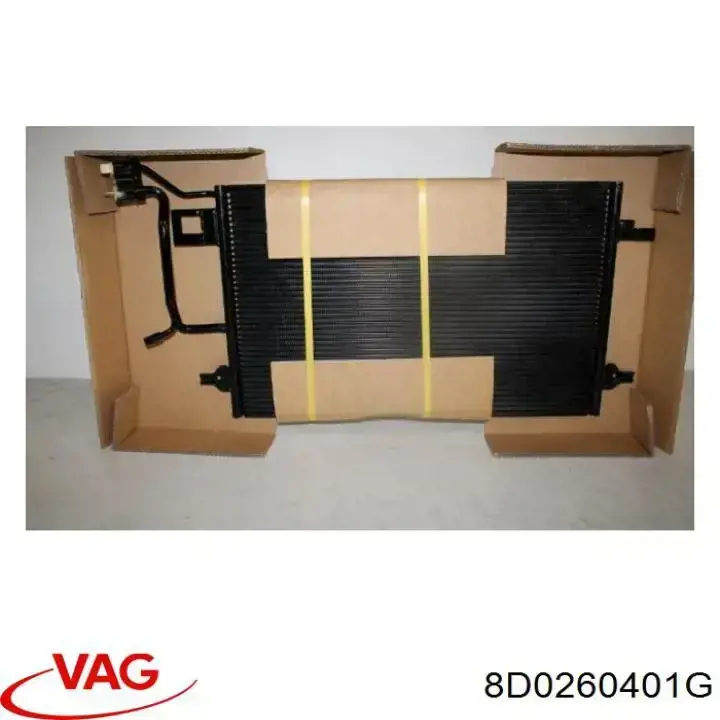 Radiador de aparelho de ar condicionado VAG 8D0260401G preço, a partir de 57,89 USD