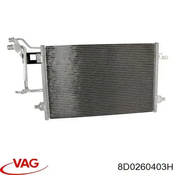 Radiador de aparelho de ar condicionado VAG 8D0260403H preço, a partir de 69,93 USD