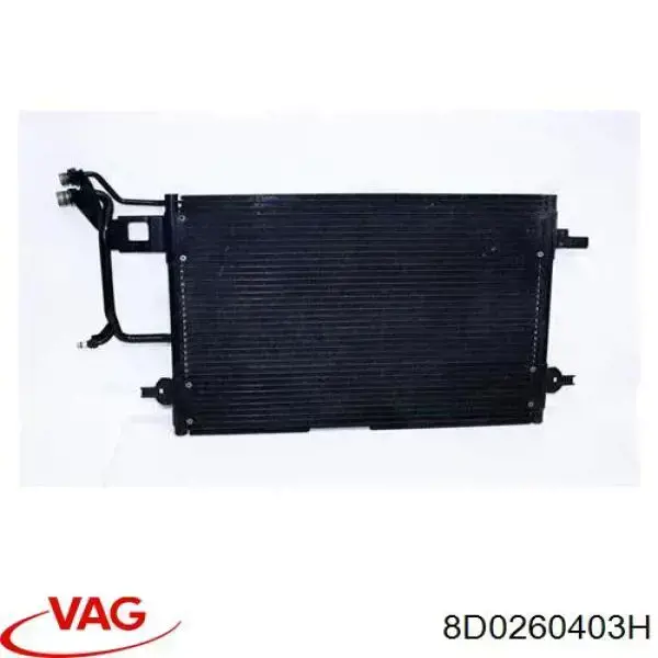 Compre 8D0260403H VAG Radiador de aparelho de ar condicionado