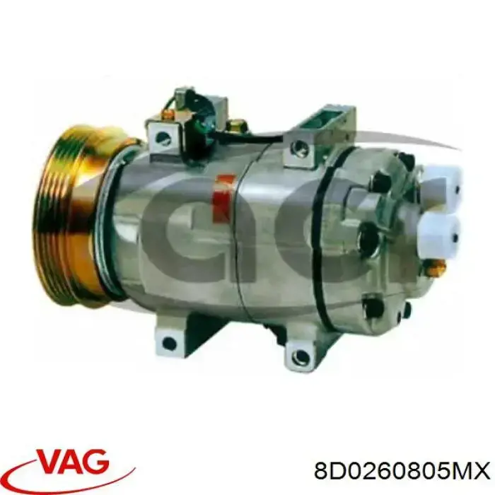 Compressor de aparelho de ar condicionado VAG 8D0260805MX preço, a partir de 94,97 USD