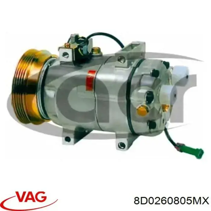 Compre 8D0260805MX VAG Compressor de aparelho de ar condicionado