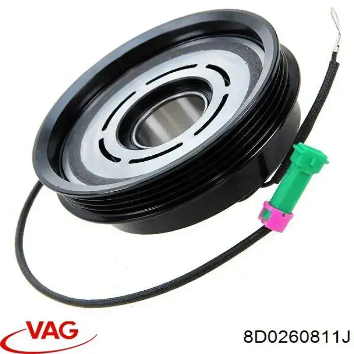 Polia do compressor de aparelho de ar condicionado VAG 8D0260811 preço, a partir de 468,75 USD