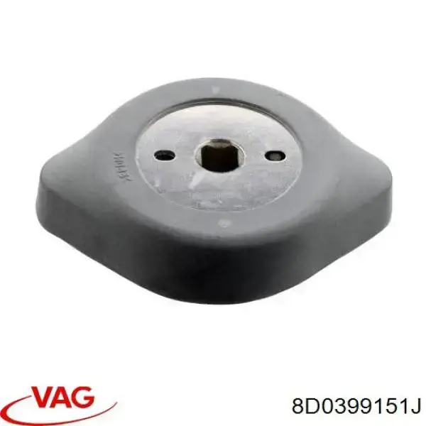 Coxim direito de transmissão (suporte da caixa de mudança) VAG 8D0399151J preço, a partir de 17,93 USD
