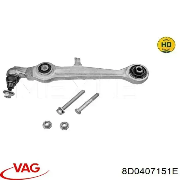 Compre 8D0407151E VAG Braço oscilante inferior esquerdo/direito de suspensão dianteira