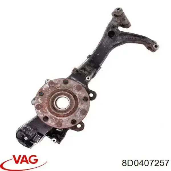 Pino moente (extremidade do eixo) dianteiro esquerdo VAG 8D0407257 preço, a partir de 62,99 USD