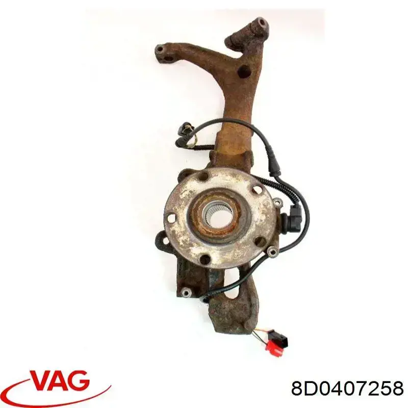 Compre 8D0407258 VAG Pino moente (extremidade do eixo) dianteiro direito