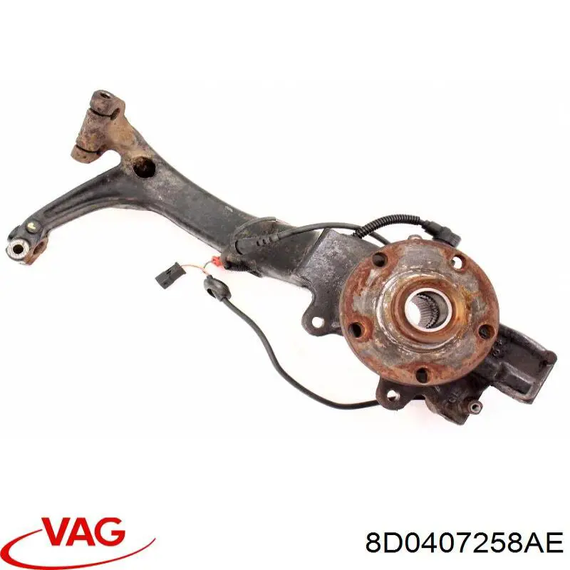 Pino moente (extremidade do eixo) dianteiro direito VAG 8D0407258AE preço, a partir de 69,81 USD