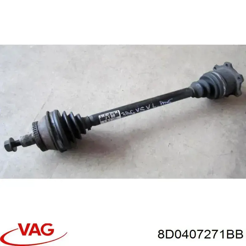 8D0407271BB VAG Semieixo (acionador) dianteiro esquerdo