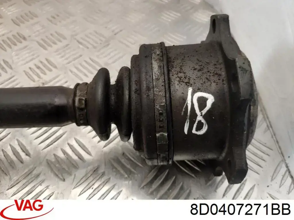 Semieixo (acionador) dianteiro esquerdo VAG 8D0407271BB preço, a partir de 81,72 USD