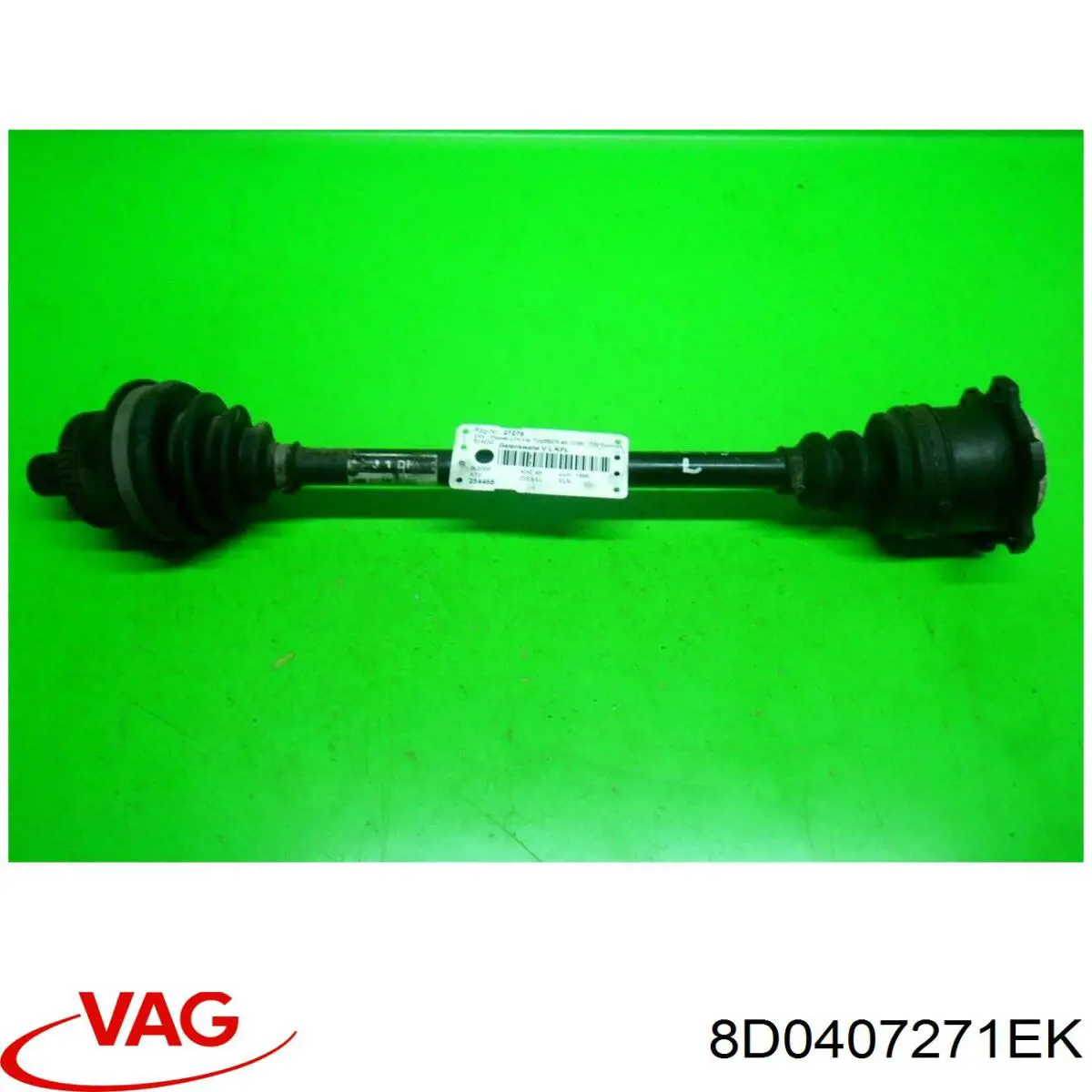 8D0407271EK VAG Semieixo (acionador) dianteiro esquerdo