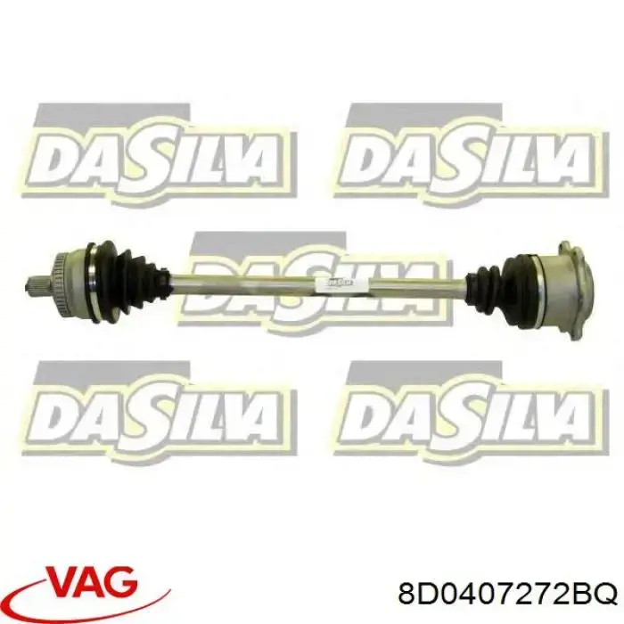 Semieixo (acionador) dianteiro direito VAG 8D0407272BQ preço, a partir de 88,53 USD