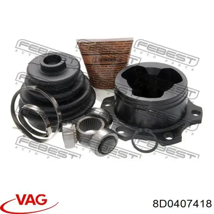Compre 8D0407418 VAG Junta homocinética interna dianteira direita
