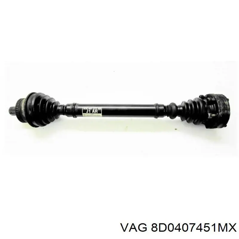 Semieixo (acionador) dianteiro esquerdo VAG 8D0407451MX preço, a partir de 906,14 USD