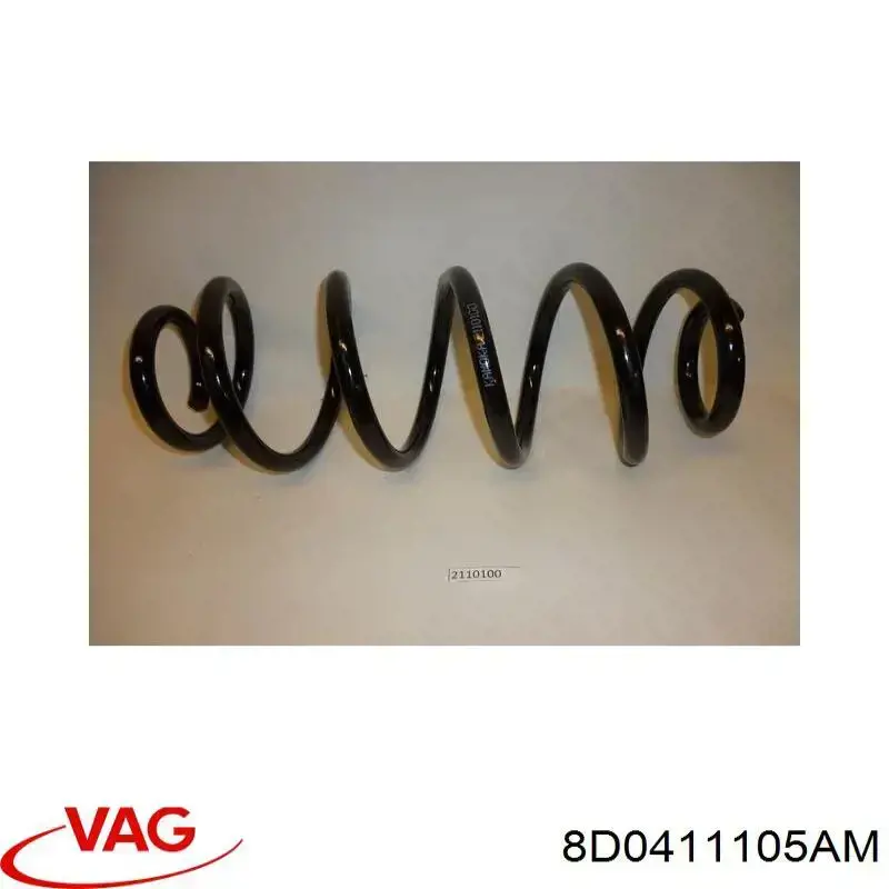 Mola dianteira VAG 8D0411105AM preço, a partir de 28,49 USD