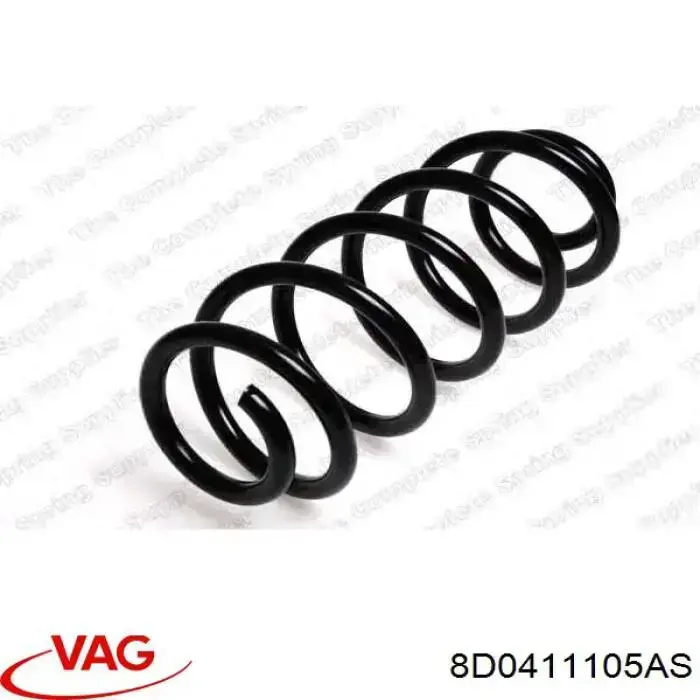 8D0411105AS VAG Mola dianteira