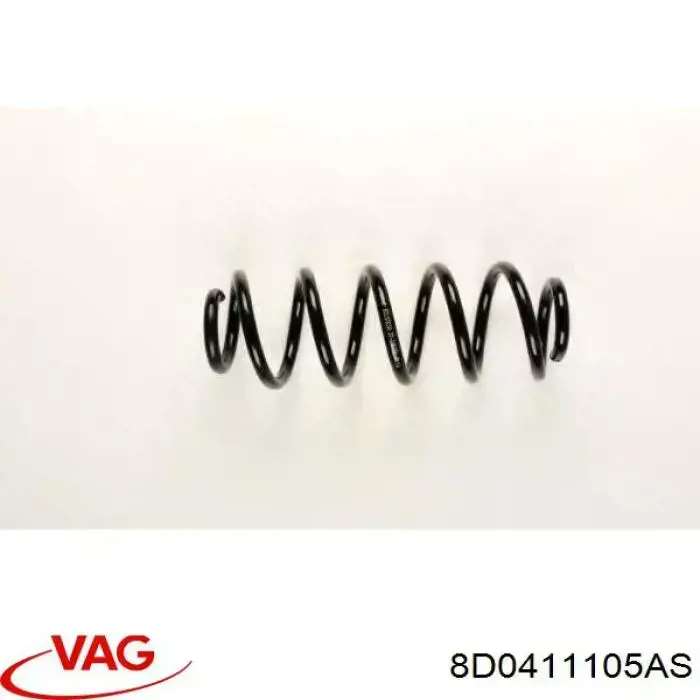 Mola dianteira VAG 8D0411105AS preço, a partir de 33,41 USD