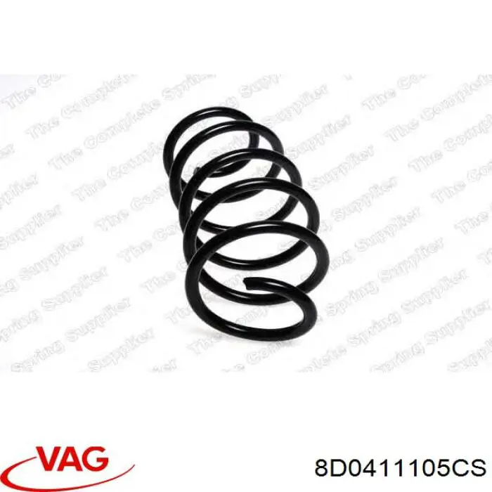 Mola dianteira VAG 8D0411105CS preço, a partir de 138,46 USD