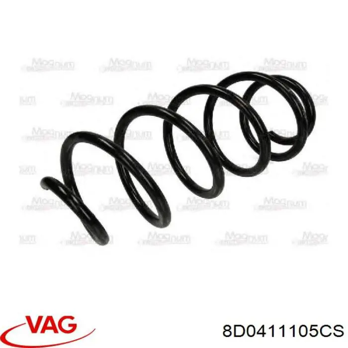 8D0411105CS VAG Mola dianteira