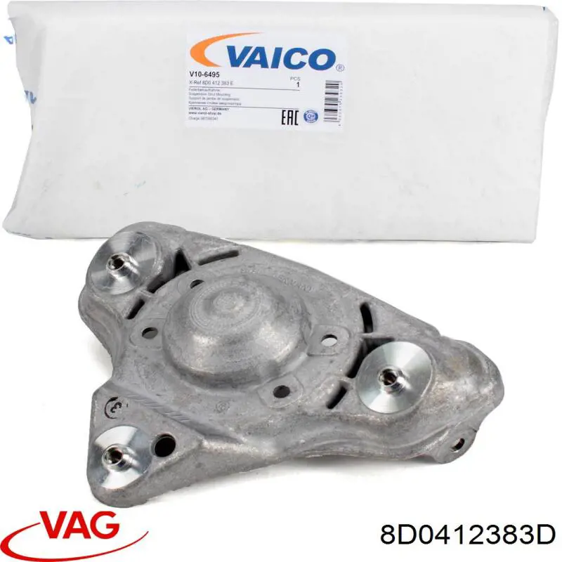 Consola superior de suporte dianteiro de amortecedor VAG 8D0412383D preço, a partir de 44,27 USD