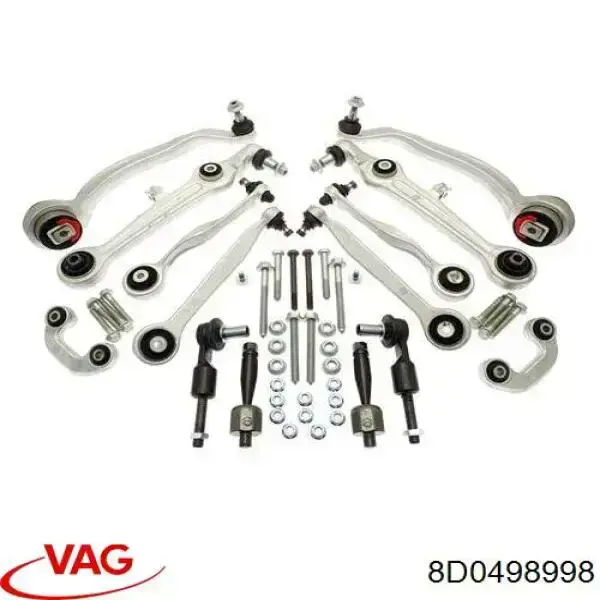 8D0498998 VAG Kit de braços oscilantes de suspensão dianteira