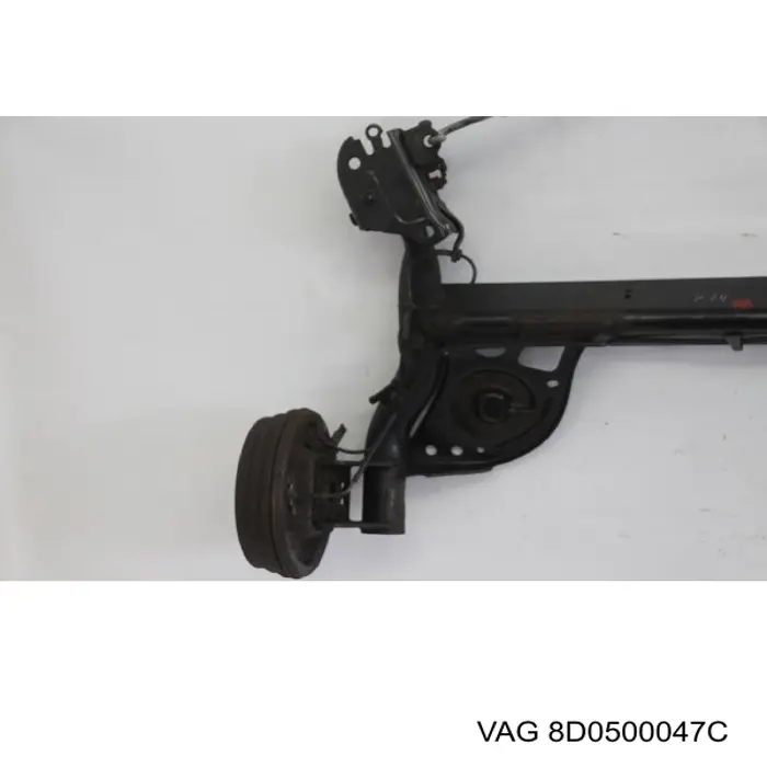 Compre 8D0500047 VAG Viga de suspensão traseira (plataforma veicular)