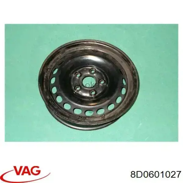 8D0601027 VAG Discos de roda de aço (estampados)