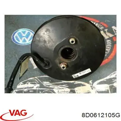 8D0612105G VAG Reforçador dos freios a vácuo