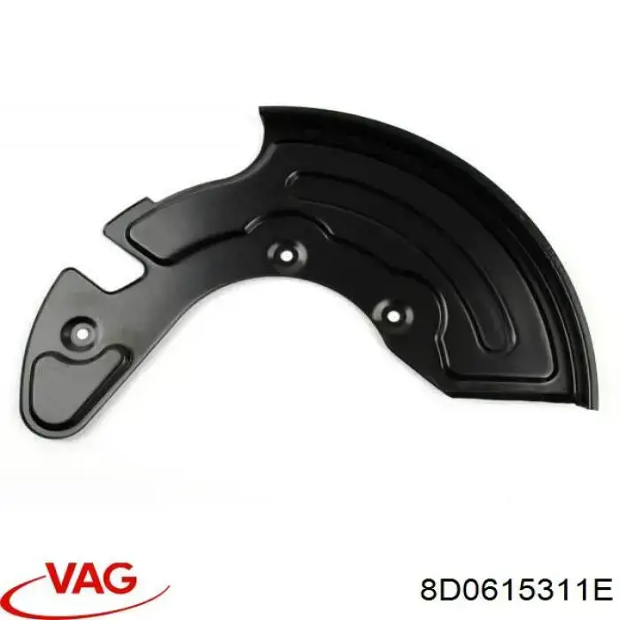 Proteção do freio de disco dianteiro esquerdo VAG 8D0615311E preço, a partir de 17,13 USD