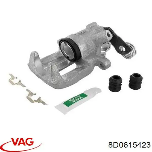Compre 8D0615423 VAG Suporte do freio traseiro esquerdo