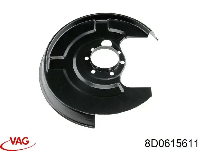 Proteção esquerda do freio de disco traseiro VAG 8D0615611 preço, a partir de 19,44 USD
