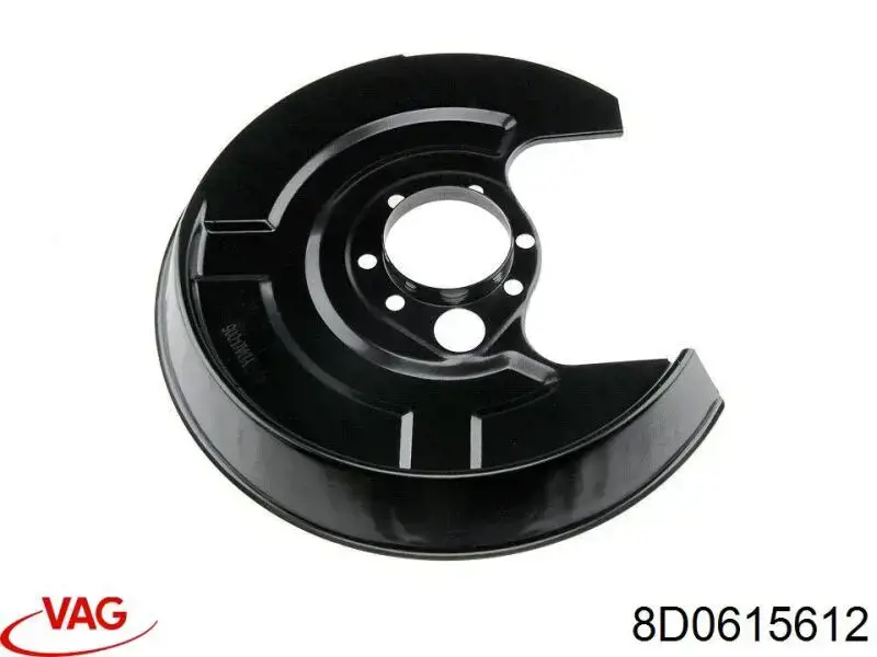 Proteção direita do freio de disco traseiro VAG 8D0615612 preço, a partir de 19,12 USD