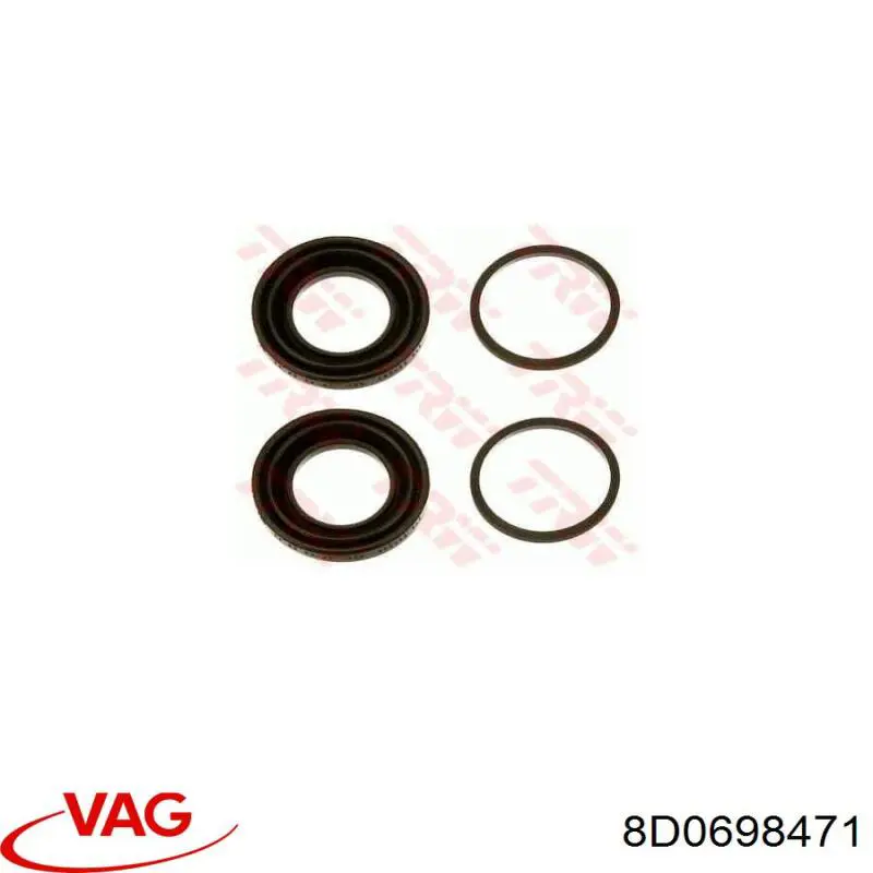 Kit de reparação de suporte do freio traseiro VAG 8D0698471 preço, a partir de 9,76 USD