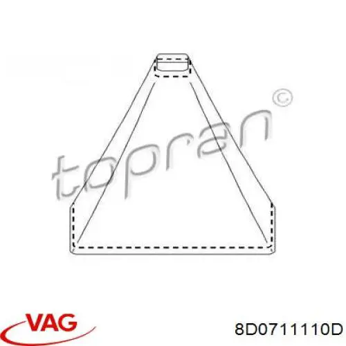 Capa para a avalanca de mudança VAG 8D0711110D preço, a partir de 13,43 USD