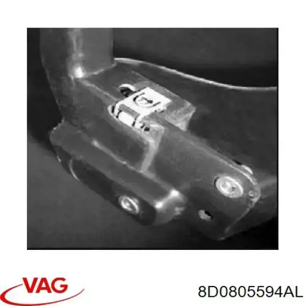 Suporte do radiador montado (painel de montagem de fixação das luzes) VAG 8D0805594AL preço, a partir de 119,28 USD
