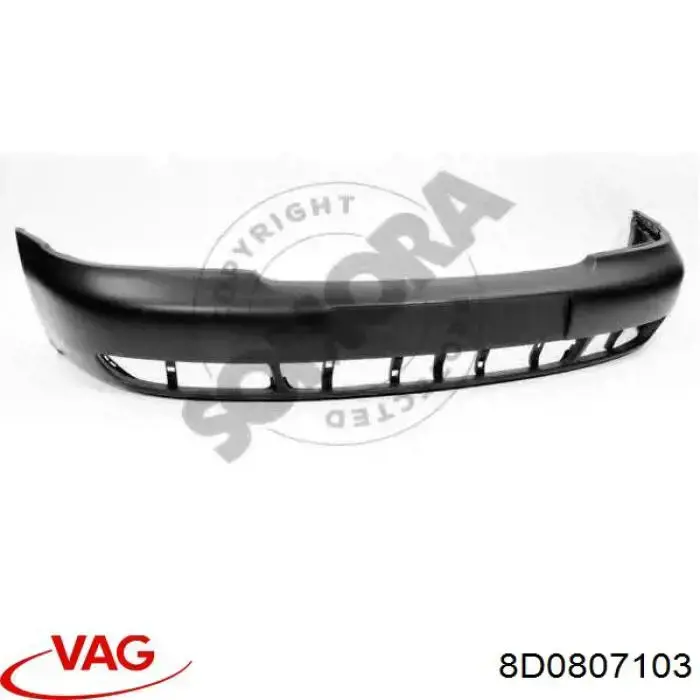 Pára-choque dianteiro VAG 8D0807103 preço, a partir de 137,03 USD