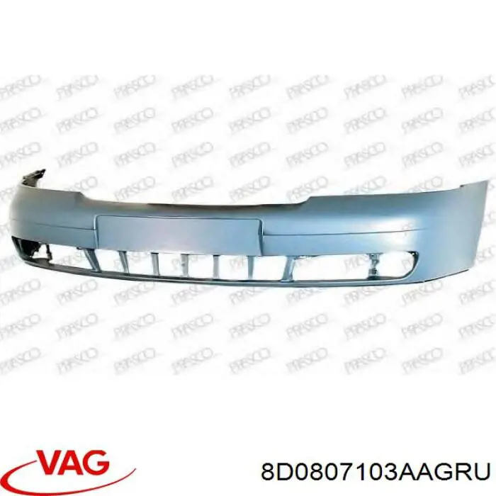 Compre 8D0807103AAGRU VAG Pára-choque dianteiro