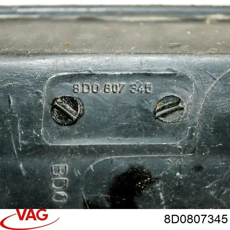 Grelha esquerda do pára-choque dianteiro VAG 8D0807345 preço, a partir de 13,12 USD