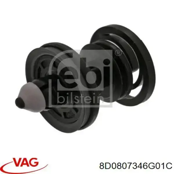 Compre 8D0807346G01C VAG Grelha direita do pára-choque dianteiro